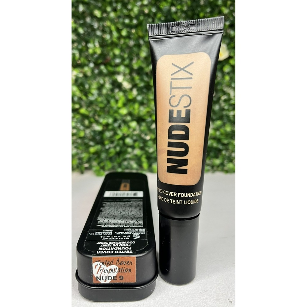 NUDESTIX Tinted Cover Foundation ~ Nude 9 ~  Full Size 0.84 fl. oz- NEW